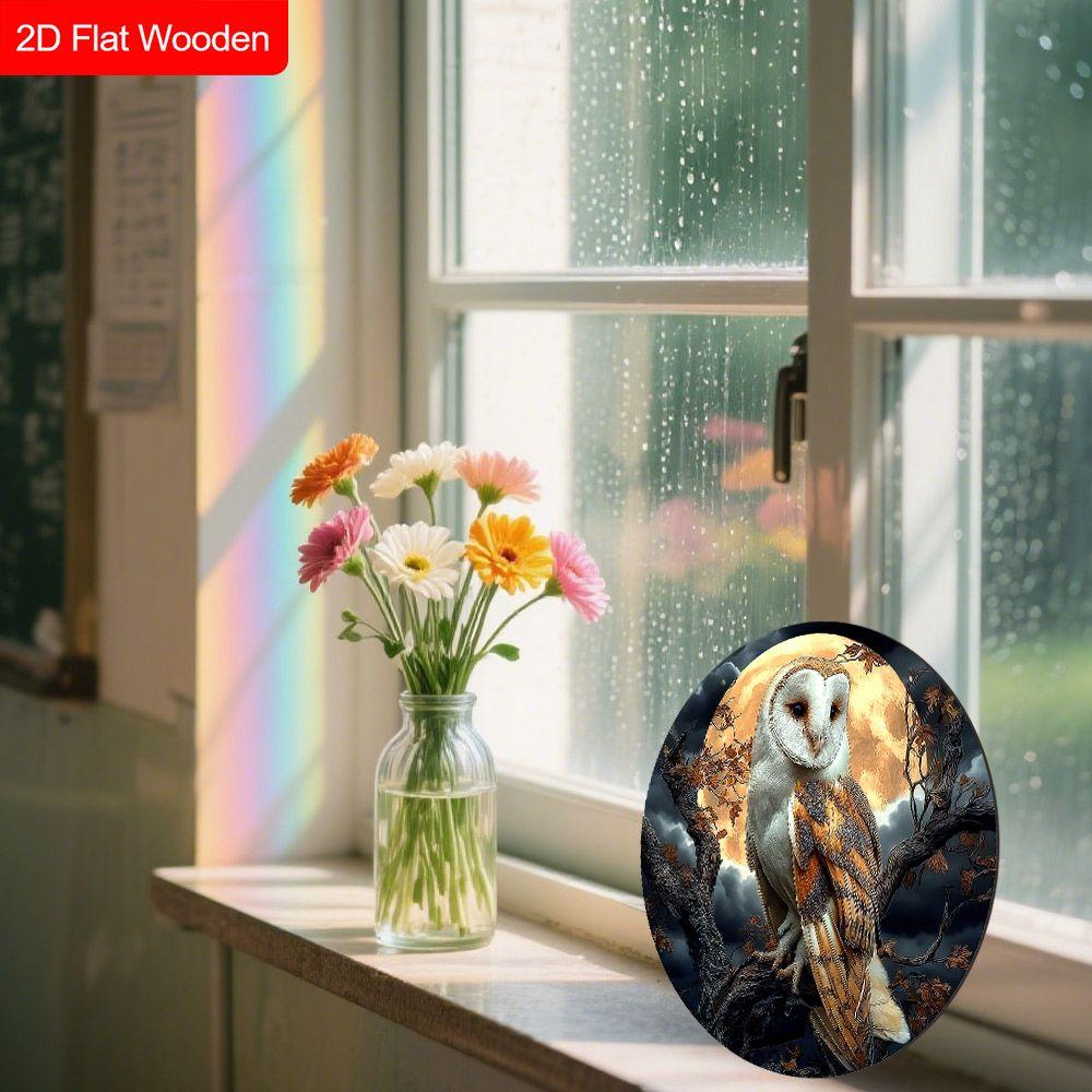 2D Flat Wooden Hanging Decorative Signs, Family Wall or Door Decoration, Garden Decoration, Housewarming Gifts for Friends