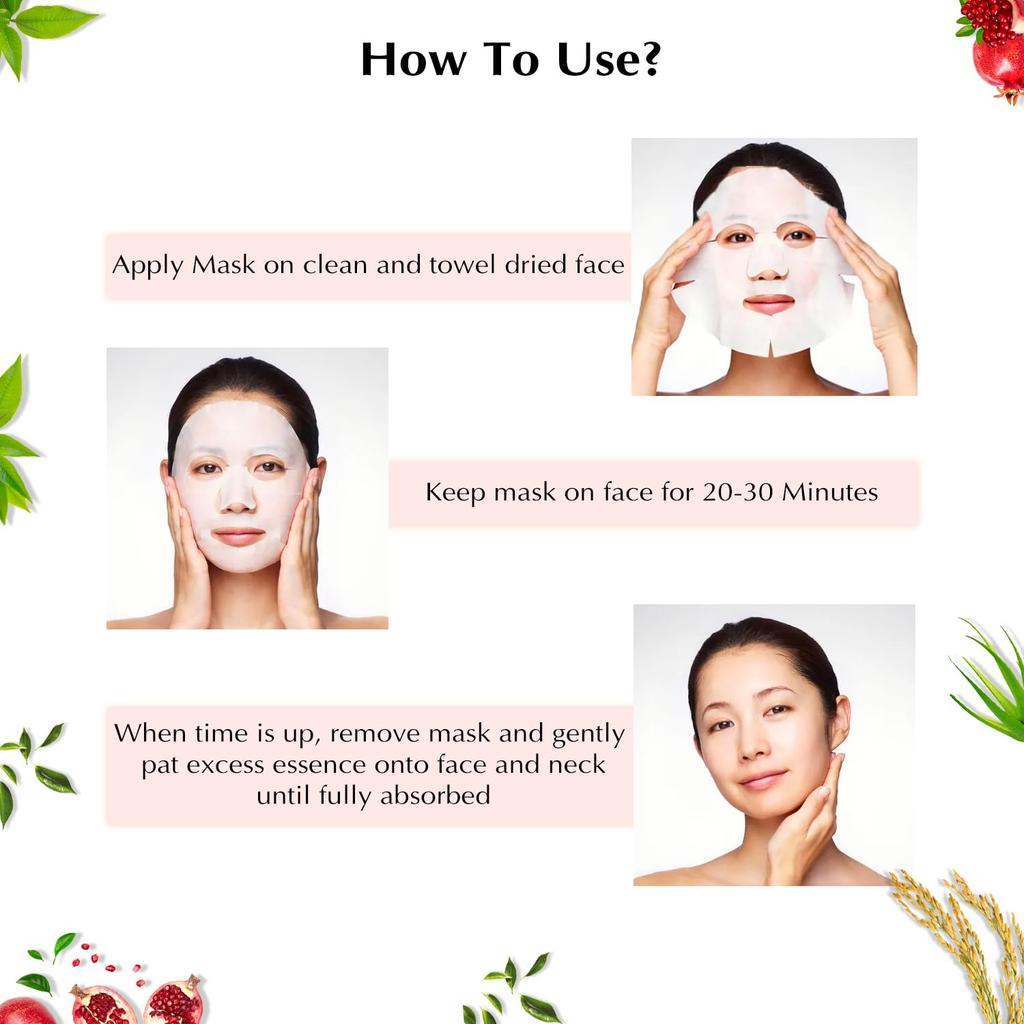 Mască de față tip șervețel Tonymoly Super 7| Pachet de 7|Mască de față tip șervețel pentru piele strălucitoare|Mască facială cu esență| Combo măști tip șervețel