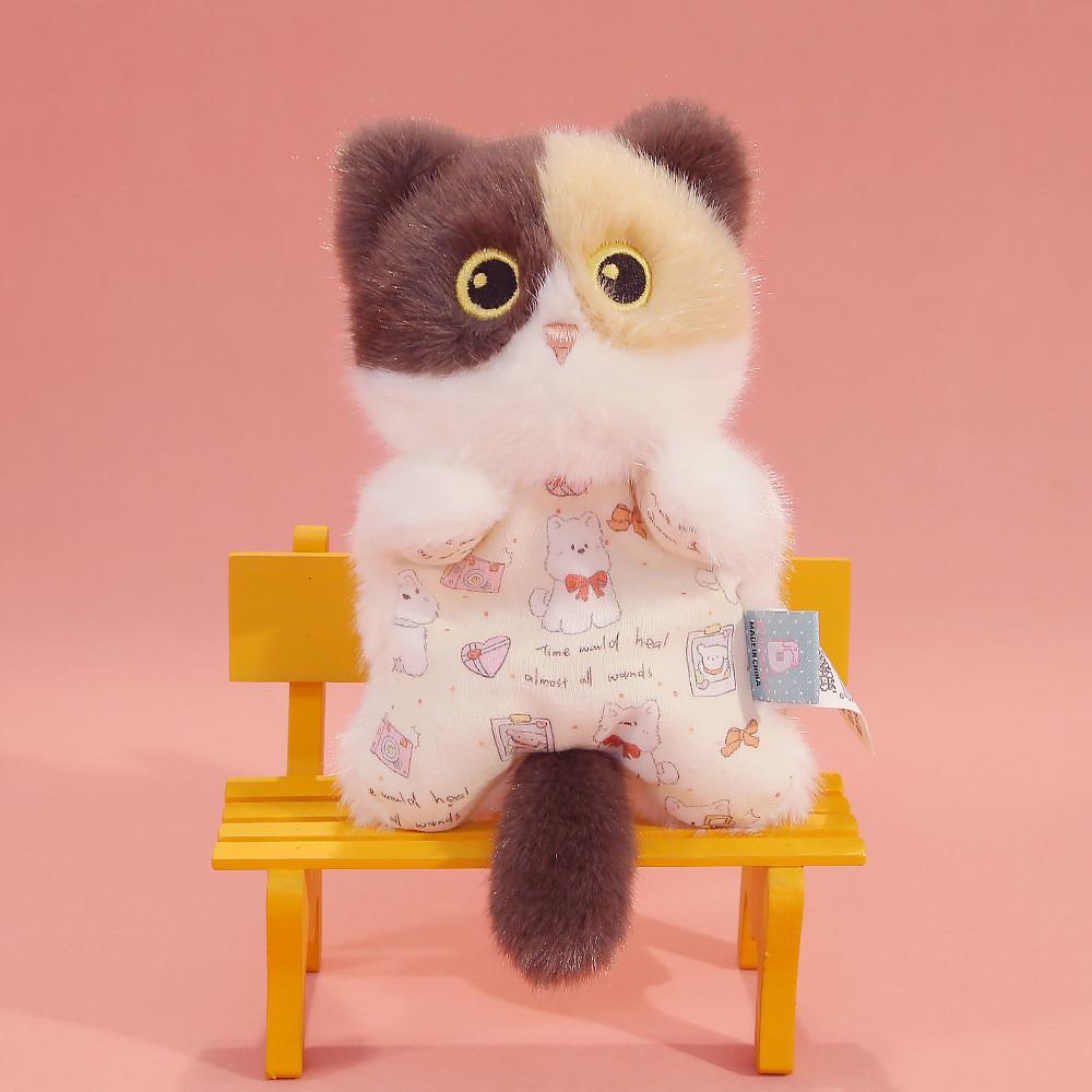 Plush Cat Plushie With Soft Polyester Fiber For Kids And Gift Giving