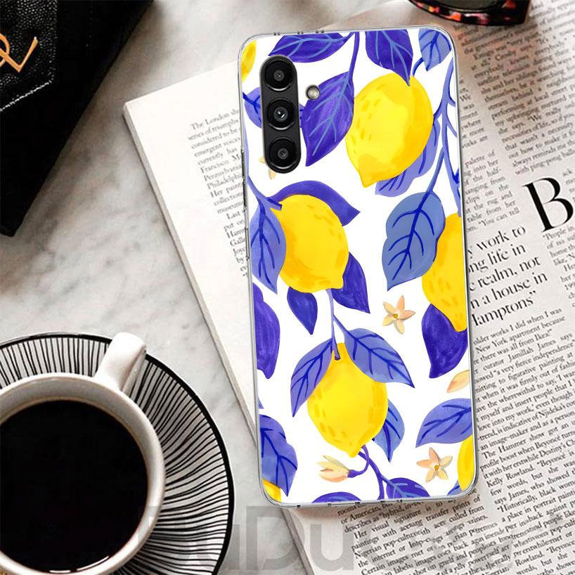 Citrus Limon Linnaeus Phone Case For Samsung A17 A16 A26 A36 A56 A15 A14 A13 A55 A54 A53 A35 A34 A33 A25 A24 A23 A05S A04S A03S