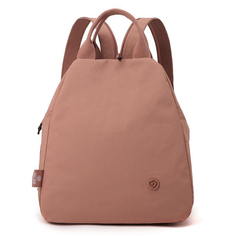 Trend literary and artistic lightweight shoulder bag minimalist style new nylon bag women's casual lightweight messenger bag