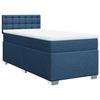 Maison Exclusive - Sommier à lattes de lit avec matelas Bleu 100x200 cm Tissu
