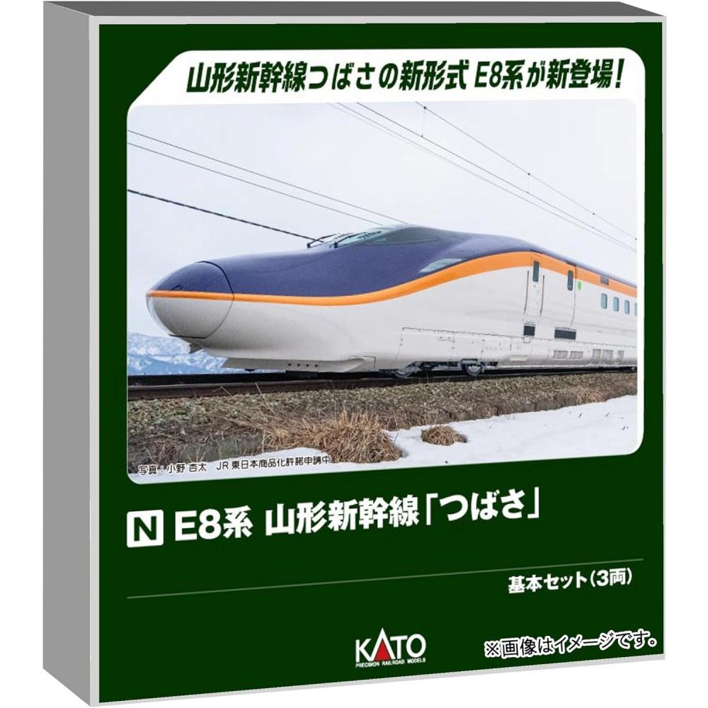 

Kato Kato N Gauge E8 Series Yamagata shiNkaNseN Tsubasa Basic Set 3 Car Model traiN 10 2051