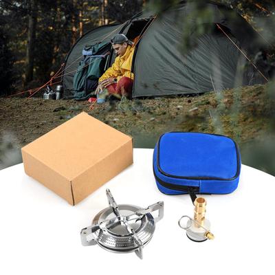 Portable Gas Stove Camping Gas Burners Outdoor Survival Furnaces Stove Folding Furnaces Stove for Outdoor Camping Hiking