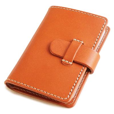 Card Case Slim Genuine Leather Tochigi Leather Bellows Book Type Thin Compact Large Capacity Card Holder Brand Card Holder Made In Japan