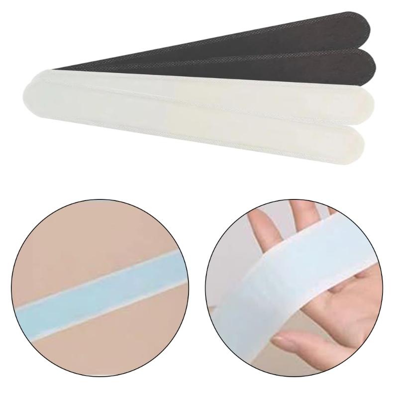 100Pieces Hat Sweat Pad Moisture Wicking Portable Gym Workout Cycling Hiking Camping Gears Accessories Easy Install