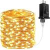 66FT 200 LED Fairy Lights Plug In, 8 Modes Twinkle Lights Warm White | Waterproof String Lights Outdoor Indoor, Memory, Timer, Copper Wire, Christmas