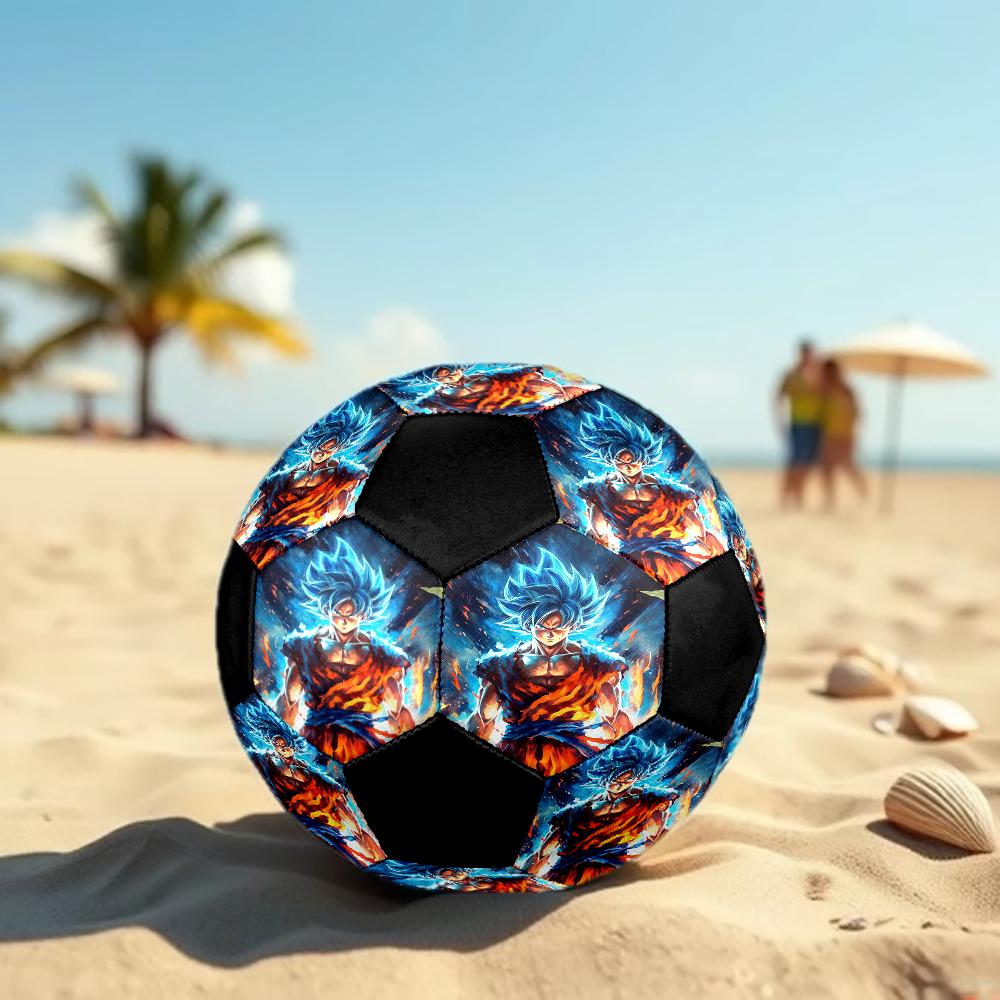 1pc Dragon Ball Z Football Soccer Ball Size 5 Indoor Soccer Ball Fashion Colorful  Backyard Game -Great For Sports Fans Gift HE10