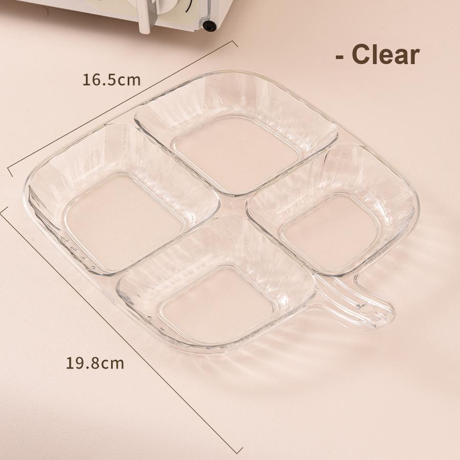 10 pcs Vegetable & Ingredient Organizer with Onion, Ginger, Garlic Storage Container Kitchen Small Tool Condiment Plate Bone Dish