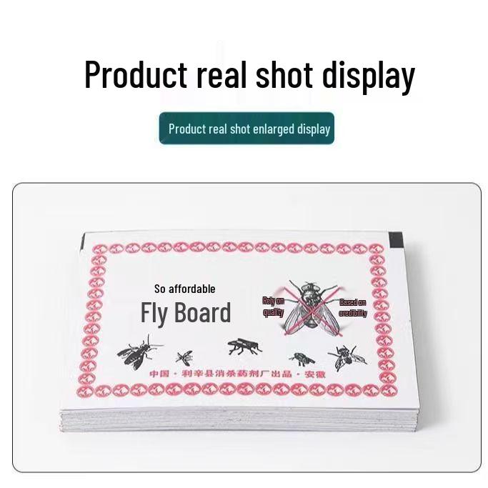 Strong Sticky Fly Paper: Mosquito and Fly Killer for Household Use