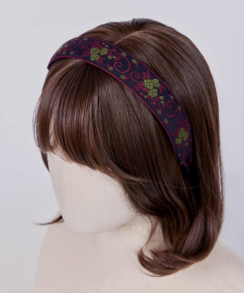 Maia Climbing Rose Headband P-Orange