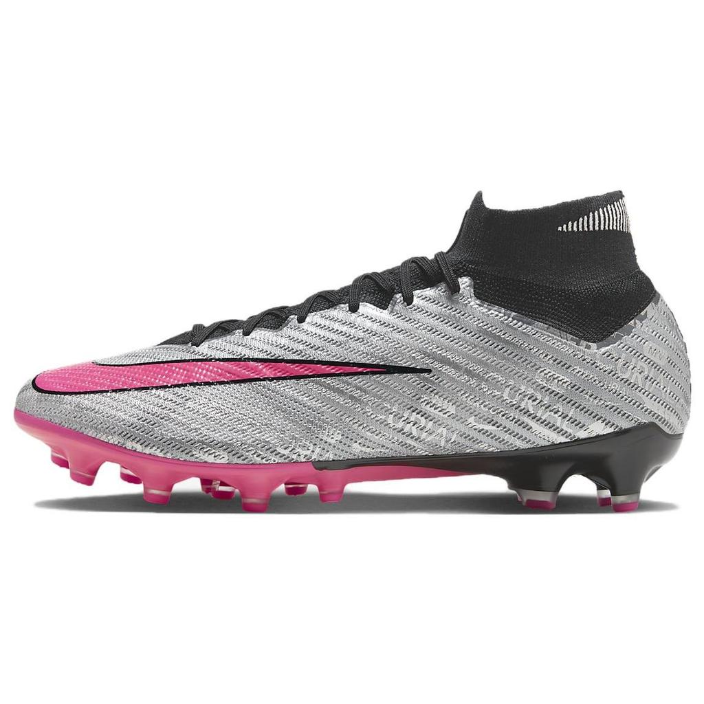 Nike 25 Pro Lace-Up AG (Rubber Short Studs) Artificial Turf Fabric Non-Slip Wear-Resistant Soccer Shoes Unisex Soccer Shoes FJ2013-060