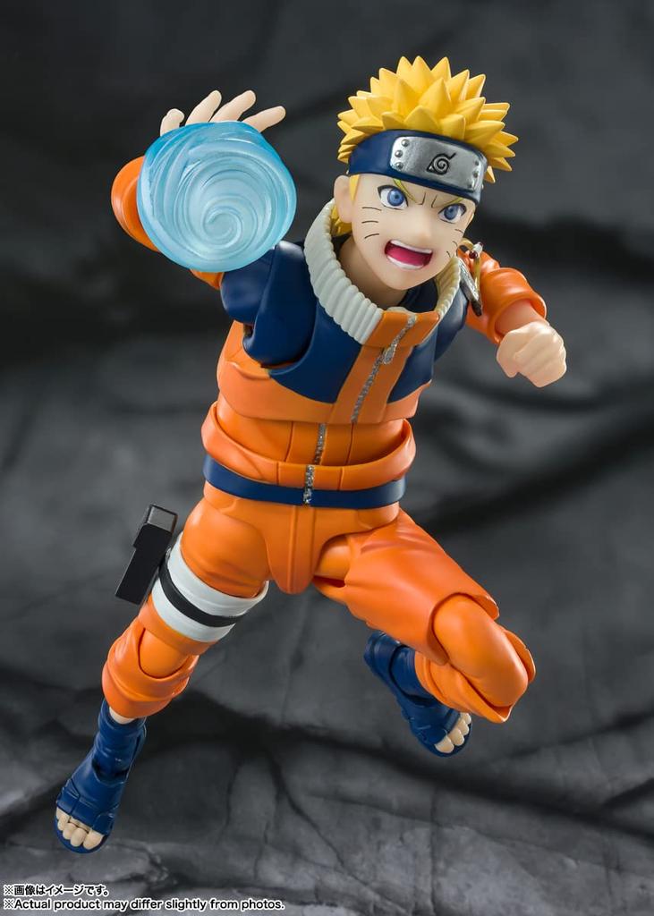 S.H.Figuarts NARUTO - Naruto Uzumaki - The Most Unexpected Ninja - Approximately 135mm ABS & PVC Painted Movable Figure BAS64181