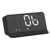 Car HUD Display GPS Speedometer Fatigue Driving Warning KM H MPH Setting Compass for Cars Trucks Bikes Motorcycles