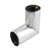 Flame Retardant Foam Insulation Elbow Tubes Suitable for 3/4 Inch Pipes High Temperature Resistance Anti Settling Design