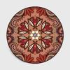 Ethnic Style Vintage Mandala Rug Round Rug Balcony Hanging Basket Living Room Decorative Floor Mat Anti -Slip Area Rug