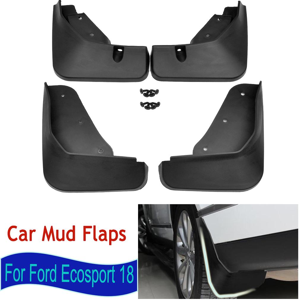 Buy 4Pcs Car Plastic Front Rear Mud Flaps Splash Guard Fender For Ford