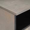 TV Cabinet with Drawers Gray 80 x 33 x 46 cm Solid Mango Wood