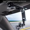Soporte para teléfono móvil para coche clip de parasol soporte de navegación multifuncional
