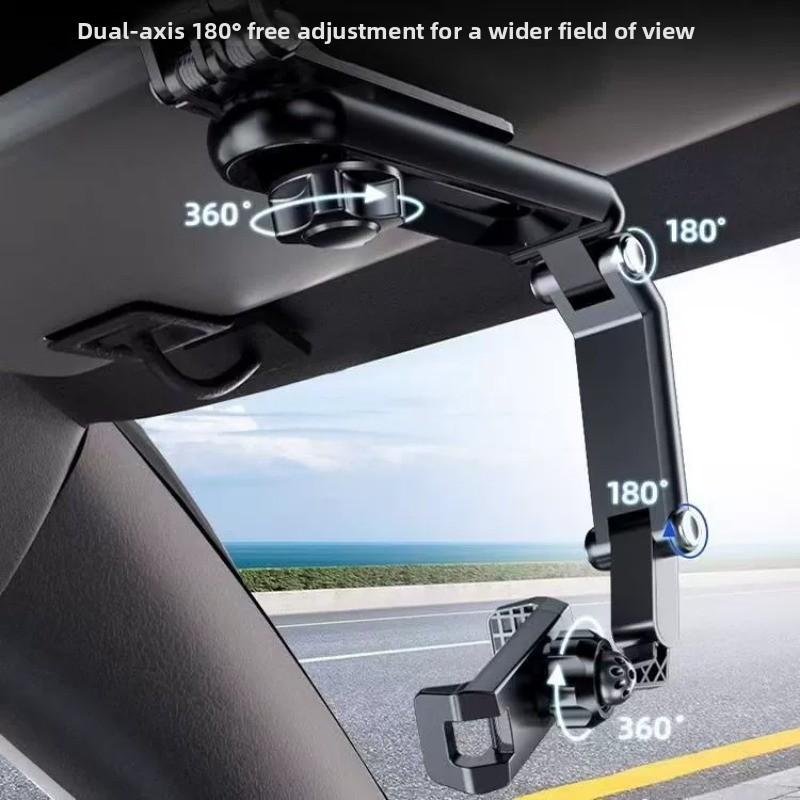 Soporte para teléfono móvil para coche clip de parasol soporte de navegación multifuncional