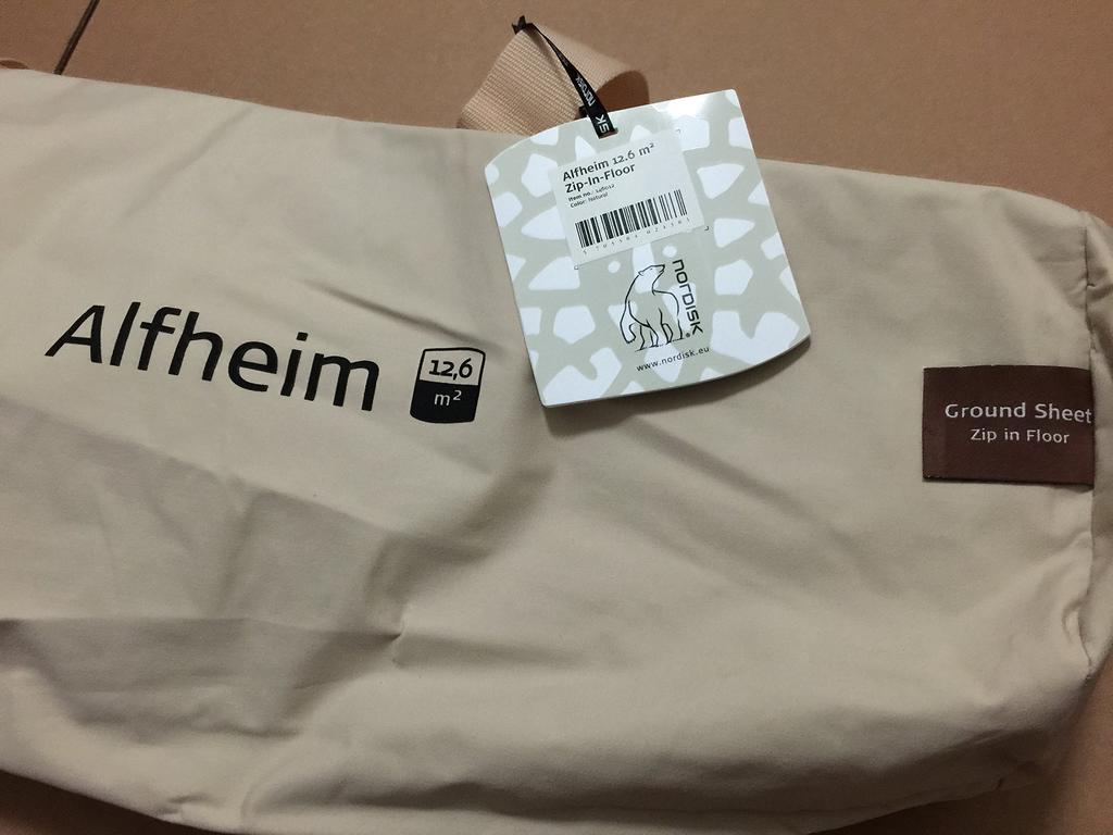 NORDISK ALFHEIM Teepee Tent 146012 12.6 Zip-In=Floor (New Sioux) [Item]