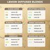 100% Plant Based Lemon Essential Oil for Skin, Hair, Diffusers & Aromatherapy | Pure and Natural Lemon Oil for Acne, Skin Care & Cleaning