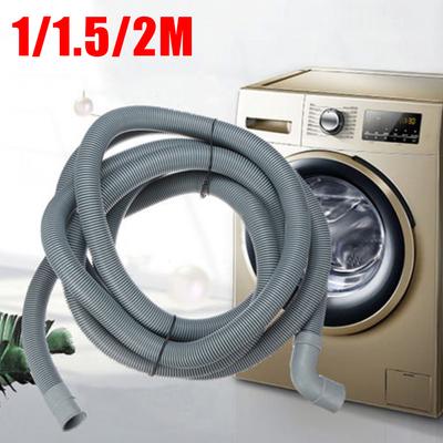 1/1.5/2M Flexible Wash Machine Dishwasher Drain Hose Parts For Elbow: 22-23MM Is Applicable For Outlet: 20-21MM Is Applicable