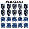 Medieval Castle Wolf Shield Building Blocks Military Knight Dragon Warrior Soldier Figures Accessories Weapon Helmet Bricks Toys