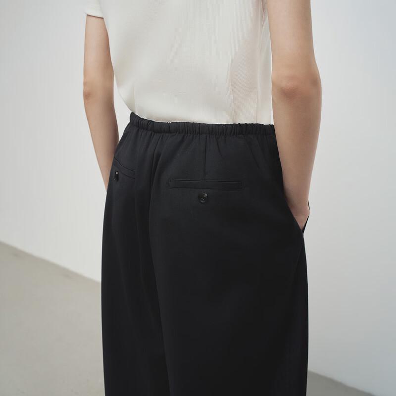 broadcast Women's Drapey Straight-Leg Casual Trousers