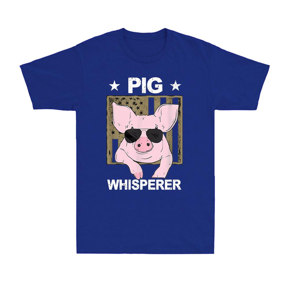 Pig Whisperer Pig Design Great Gift Idea Novelty Pig Graphic Unisexs TShirt