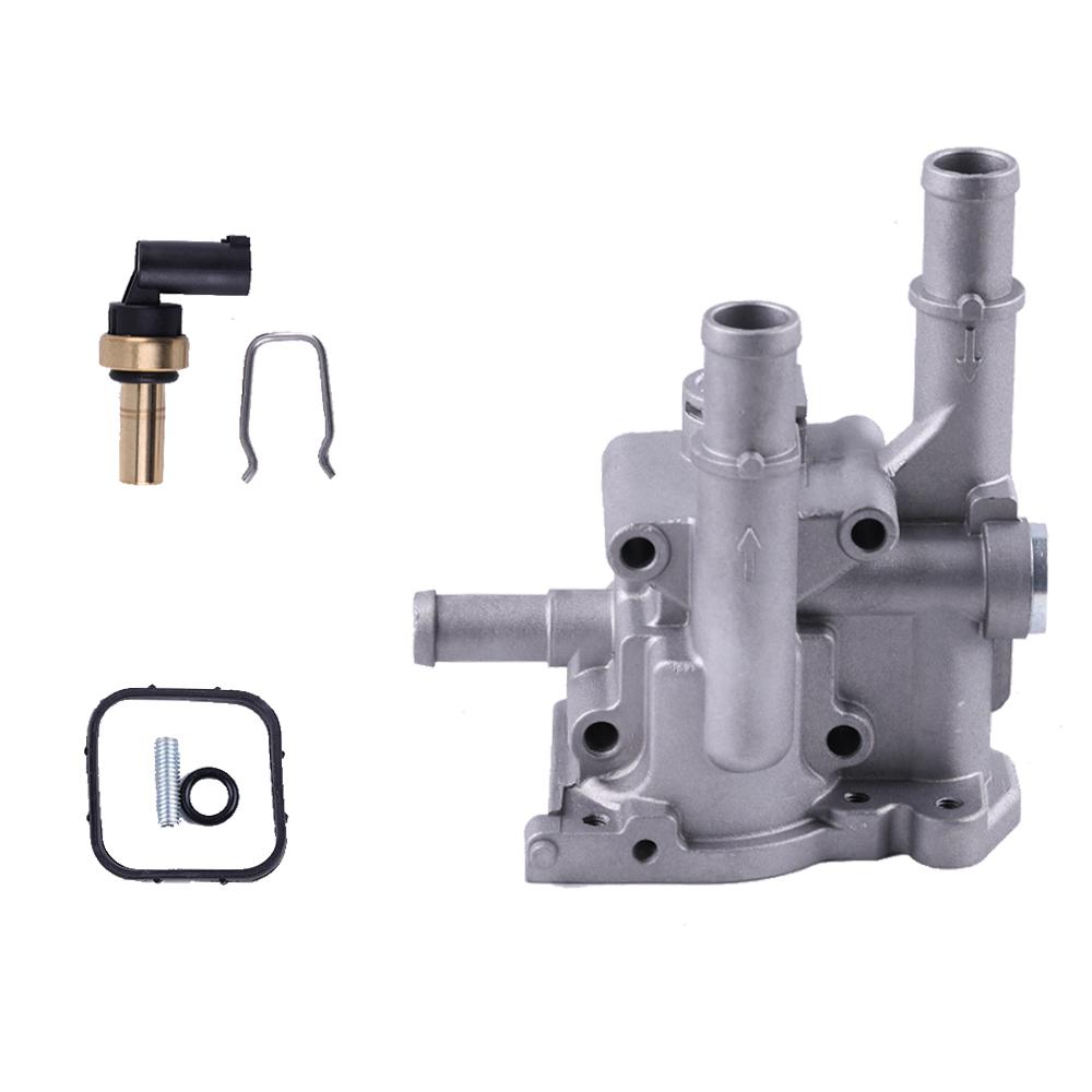 Aluminum Thermostat Housing Cover for Chevrolet Chevy Cruze Aveo Orlando for Opel Astra Zafira Signum Moka 96984103 96817255
