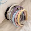 Cream Bow Tie Thin Hair Band for Women Versatile for Going Out High Skull Top Hair Accessory  New Style Headband Daily Wear