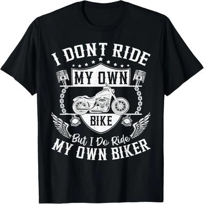 Moto Petite Amie Épouse Fille Je Conduis Ma Propre T-Shirt Biker