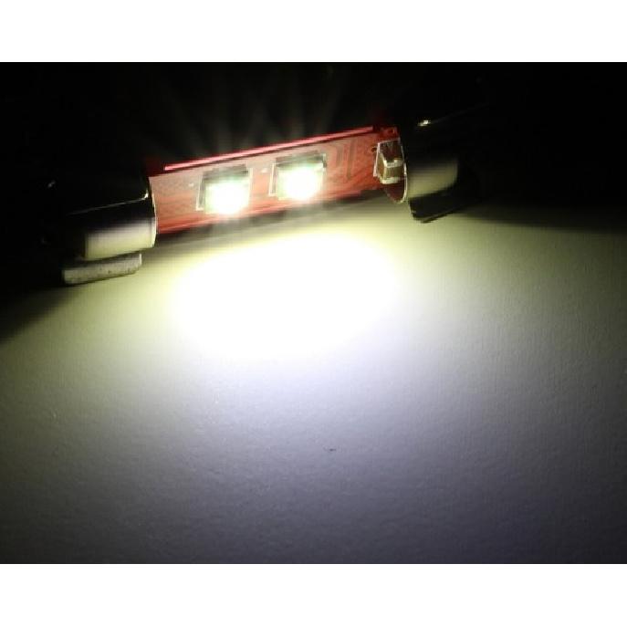 White 6W High Power CREE XP-E 1.50" 36mm Festoon LED Bulbs 6411 6413 6418 C5W