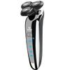 4D Electric Floating Shaver: USB Rechargeable, Full Body Washable, Multifunctional Beard Razor for Men.