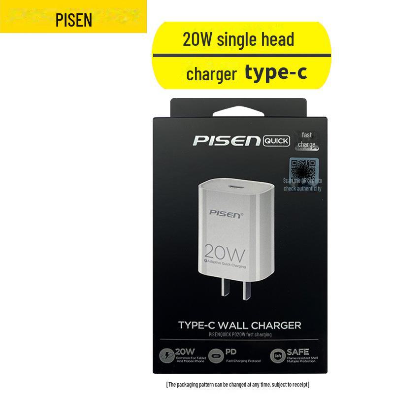 PISEN 30W Fast Charging PD Cable for iPhone 11/12/13/14