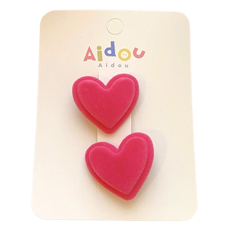 

Заколка для волос для девочек 2 шт. Детские заколки для волос Шпильки для волос в форме сердца и звезды Сломанная заколка для волос Детские аксессуары для волос heart