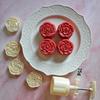 Hand Pressure Moon Cake Molds Flower Pattern Cookie Stamp Moon Cake Maker MidAutumn Festival making Cookie Pastries Tool