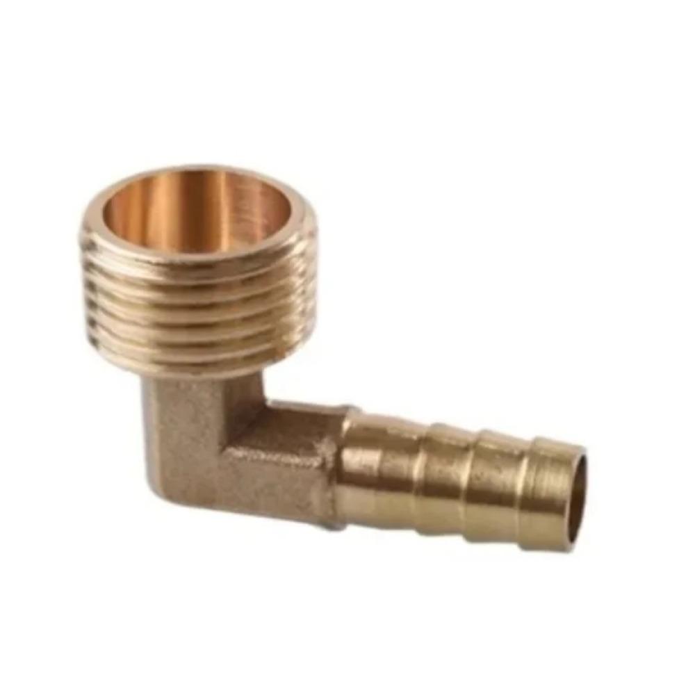 1/8" 1/4" 3/8" 1/2" 3/4" 1" BSP Male Female 3-50mm Hose Barb Tail Nipple Straight / Elbow 90 Degree Brass Pipe Fitting Connector