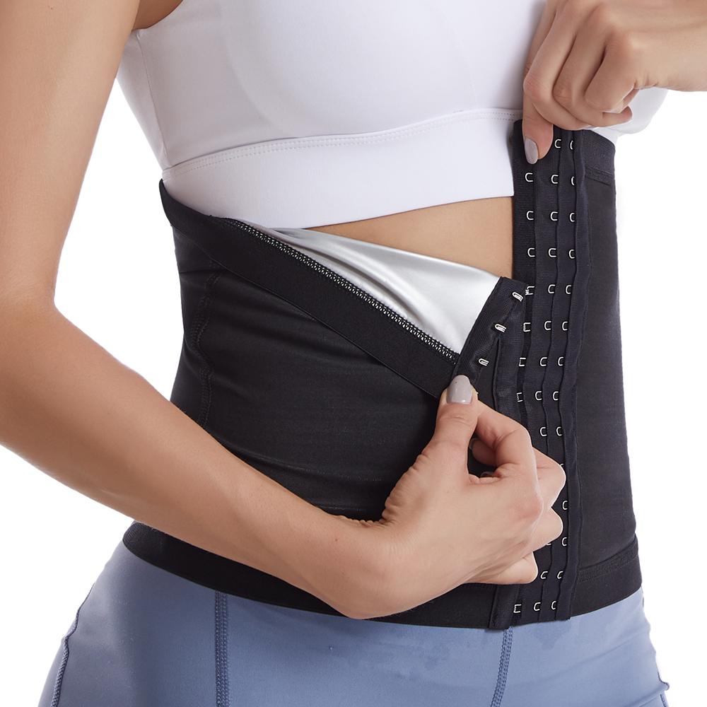 Ženy Trenažér do pasu Zastřihovač Zeštíhlení Tvarování těla Korzet Břicho Sauna Pásky Fitness Potní pás Sportovní opasek Cvičení Tvarové oblečení
