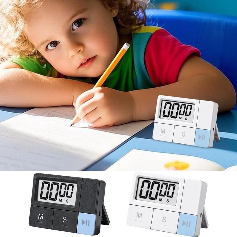 Small Digital Timer Magnetic Countdown Timer Battery Powered High-definition Display Time Management Tool For Yoga Skin Care
