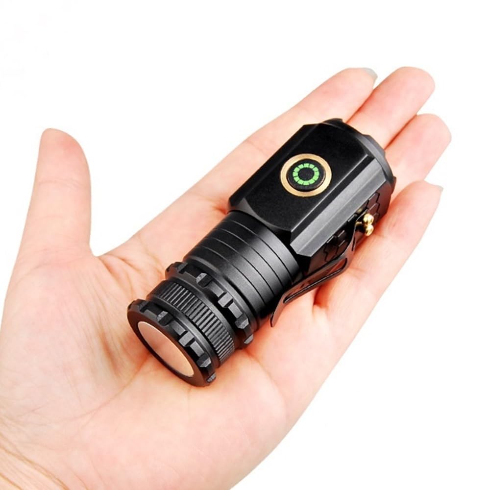 Alonefire X23 Multifunctional LED Light Flashlight, Small C Type, USB