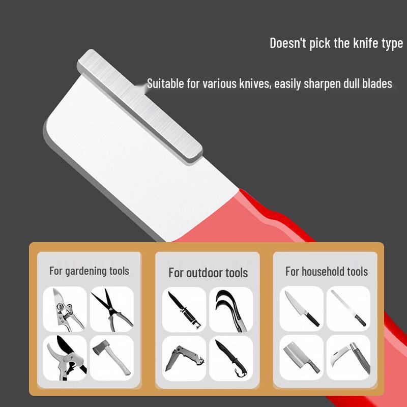 Quick Sharpener for Blades & Shears: Household Knife & Scissors Tool
