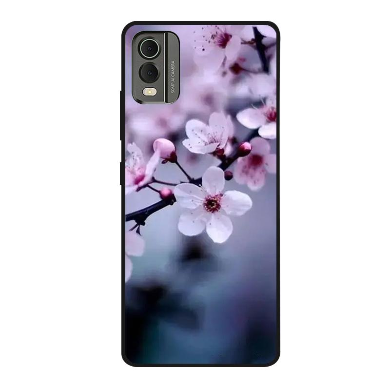 Pentru husă Nokia C32 C 32 Silicon moale Pictată Rezistentă la șocuri Huse spate Pentru Nokia C32 Husă TPU Coques NokiaC32 Desene animate drăguțe