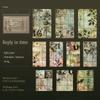 The Forgotten Reply Series Vintage Flower Landscape Punching Material Paper Creative DIY Junk Journal Collage Stationery