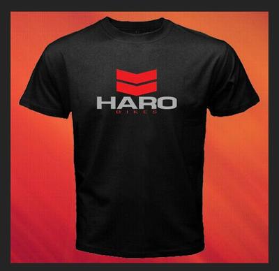 Haro Bikes Logo Bmx Racing Kids Black T-Shirt S M L Xl 2Xl