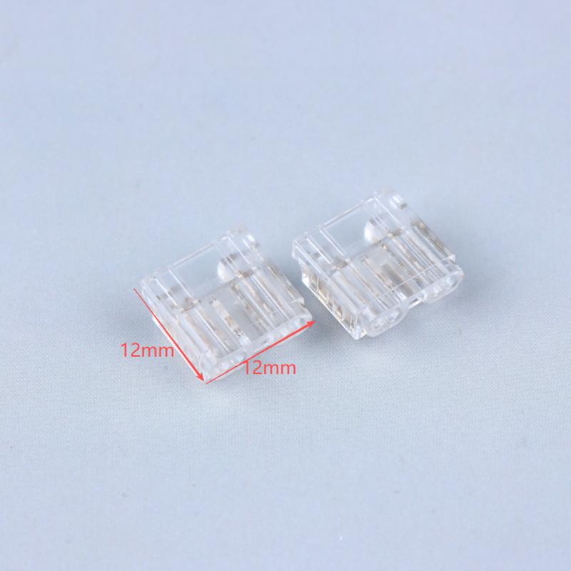 5/10/15Pcs Cob 10Mm 4Pin Cct Led Strip Connector Used For Wireless Gapless Adapter Expansion Cob Strip Connection Accessories