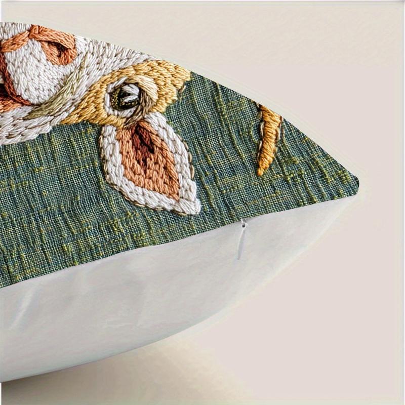 1/4pcs Funny Goat Throw Pillow Covers Farmhouse Animal Decorative Cushion Cases for Home Sofa Couch Cushion cover