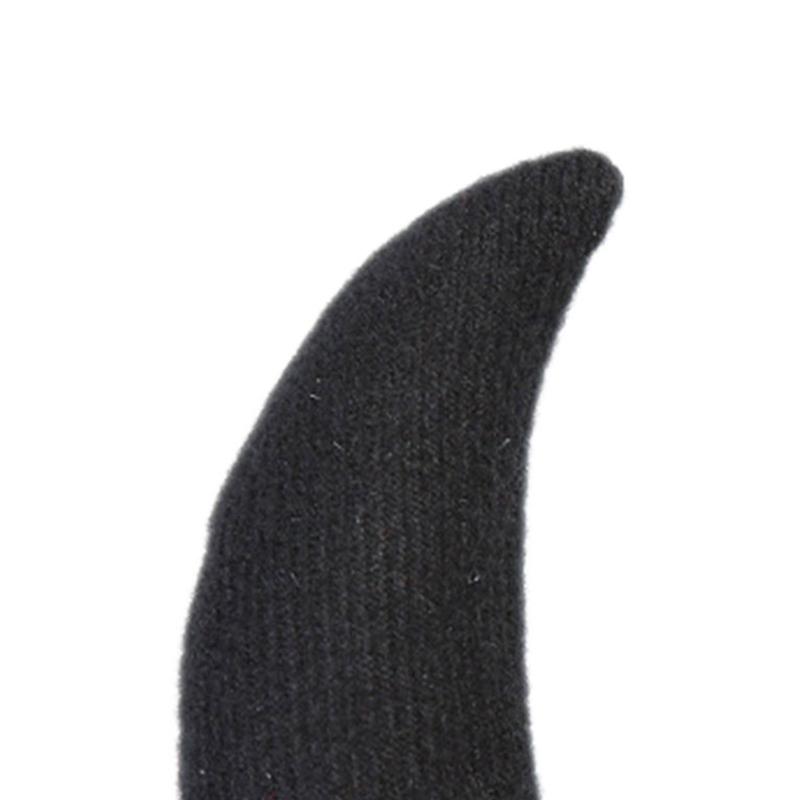 Hübsche Haarspangen für Mädchen Halloween Fotoshooting Rutschfest Sterische Haarspangen Cartoon Teufel Ochsenhorn Form Haarnadel