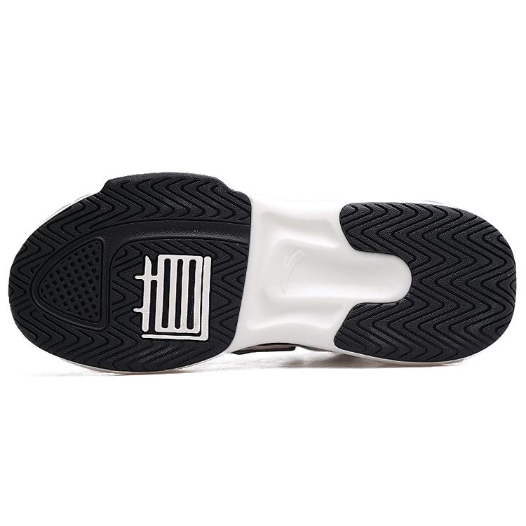 Anta Bastard 2.0 Textile, Synthetic Leather Breathable Mid top Skateboard Shoes Men's Black White Red 112038081-5